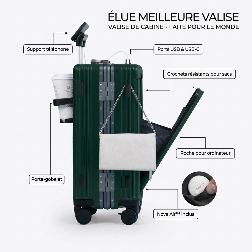 Valise cabine tout-en-un Nova