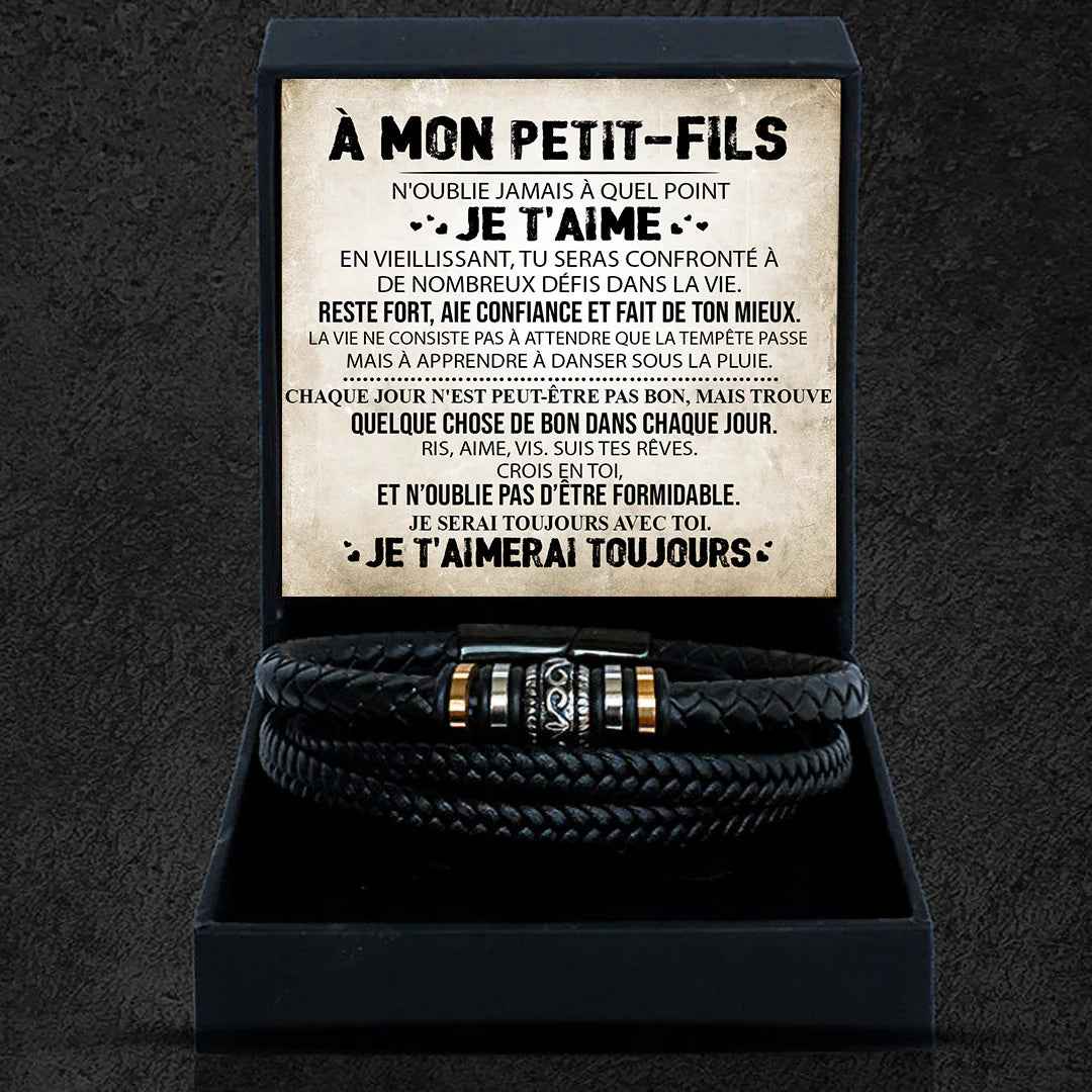 Coffret « À mon petit-fils - Je t'aime pour toujours